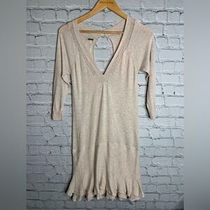 Free people sweater dress. Size small